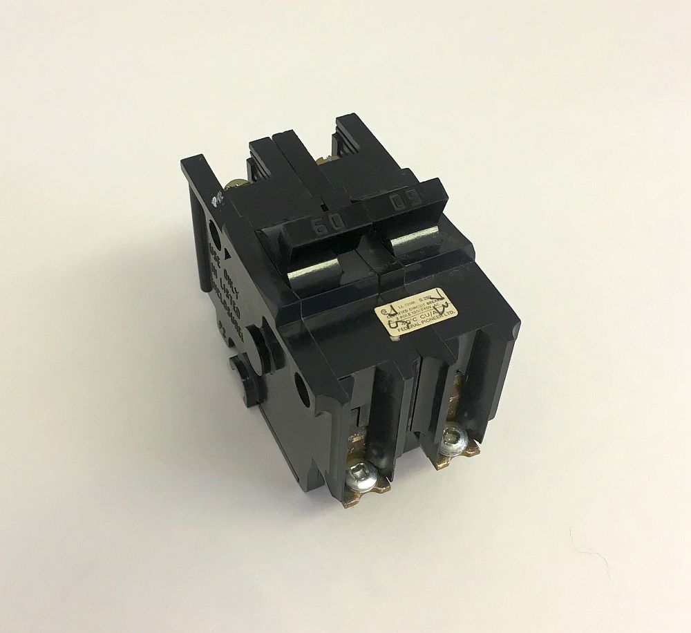 Disyuntor atornillable Federal Pioneer de 2 polos y 60 amperios