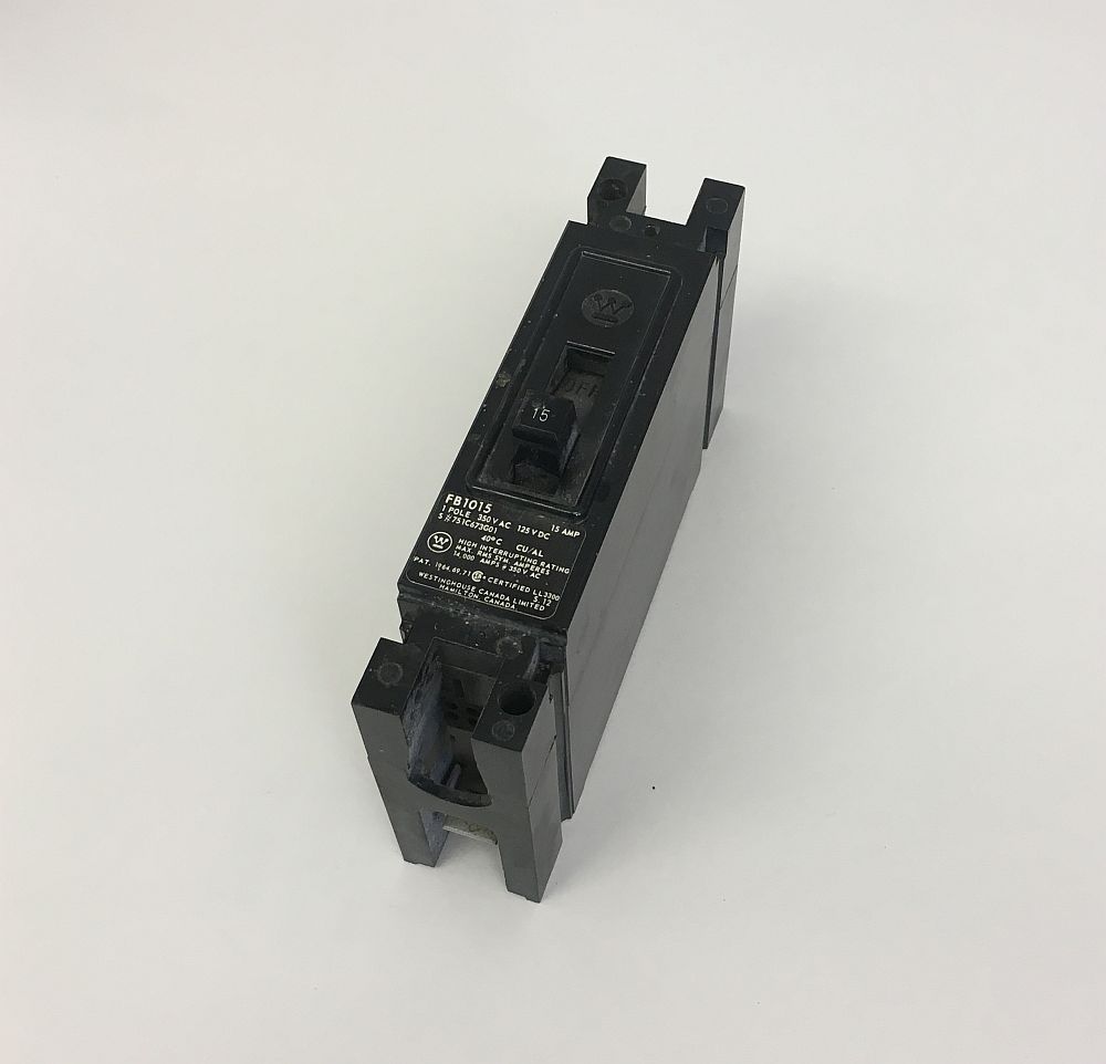 Disjoncteur Westinghouse 1 pôle 15 A style FB