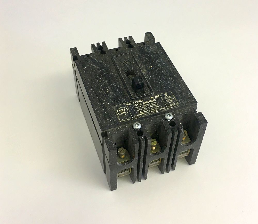 Disjoncteur Westinghouse 3 pôles 70 A FB