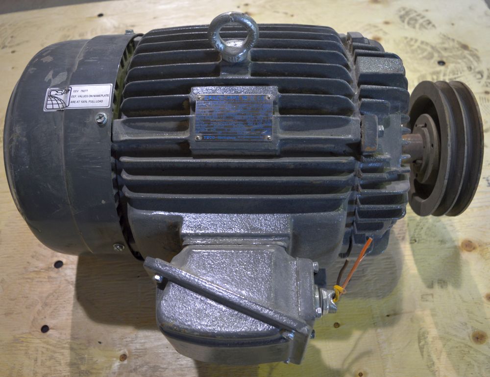 Teco Westinghouse 15 HP Motor
