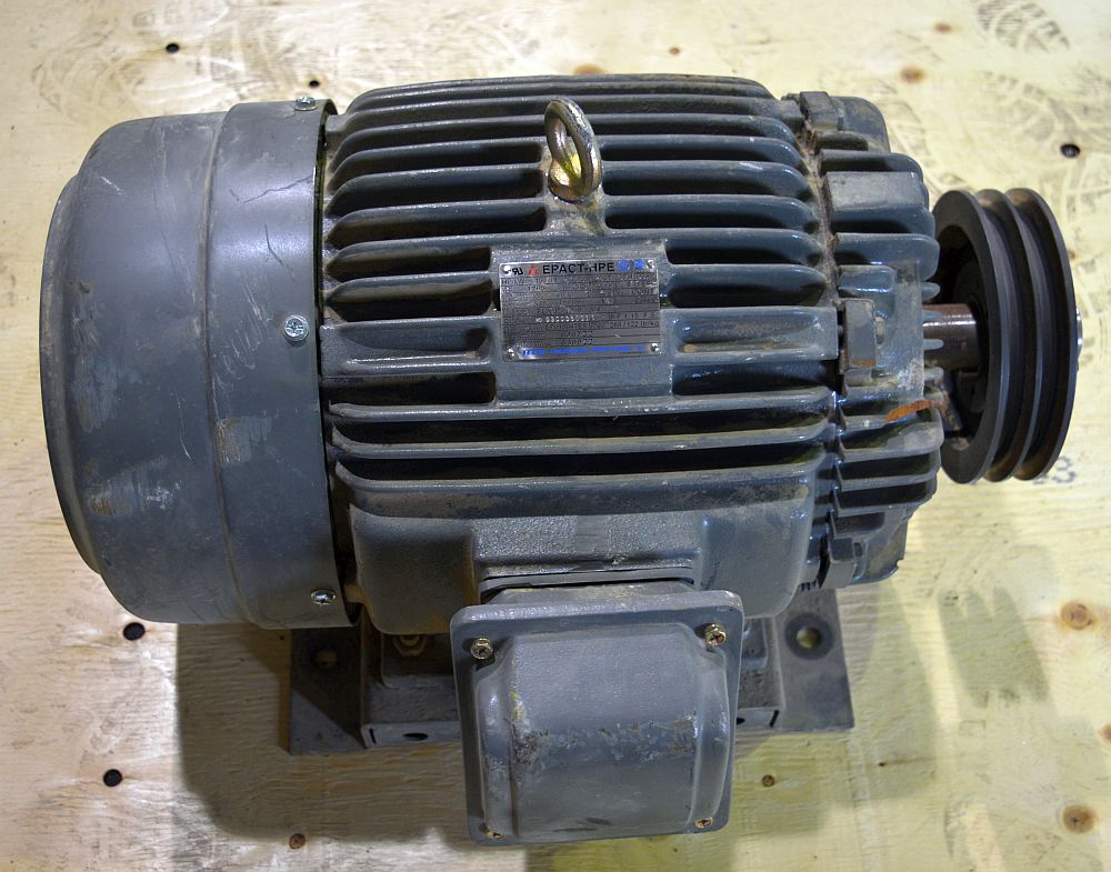 Teco Westinghouse HPE 15 HP Motor