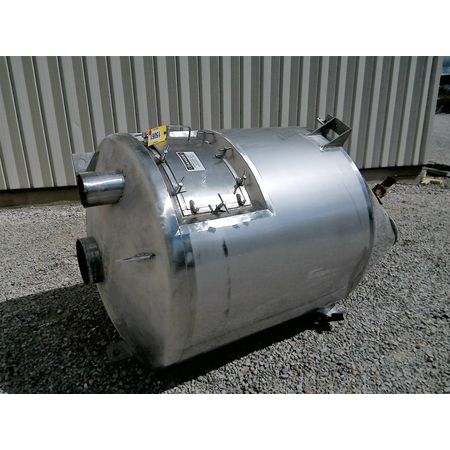 Stainless Steel 65 cu. ft. Oblique Hopper