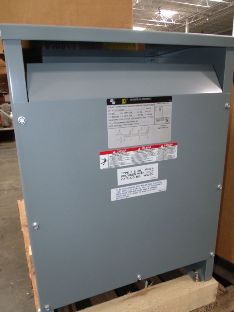 New Square D 15 kVA Transformer