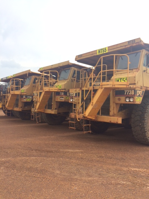 CAT 773B Rock Trucks
