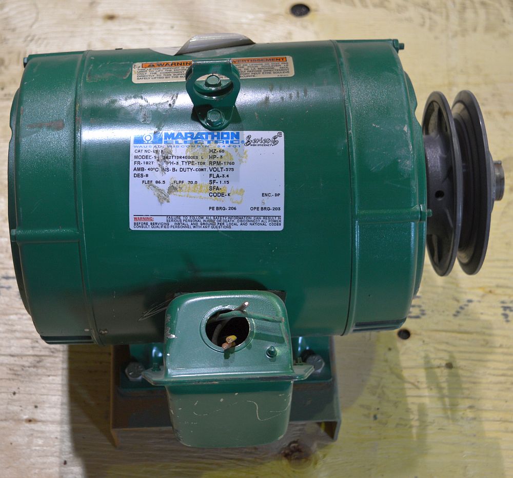 Marathon 3 HP Motor