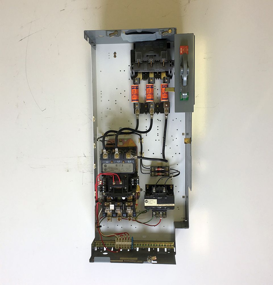 Allen Bradley 2100 Series 30" Bucket With Size 3 Starter