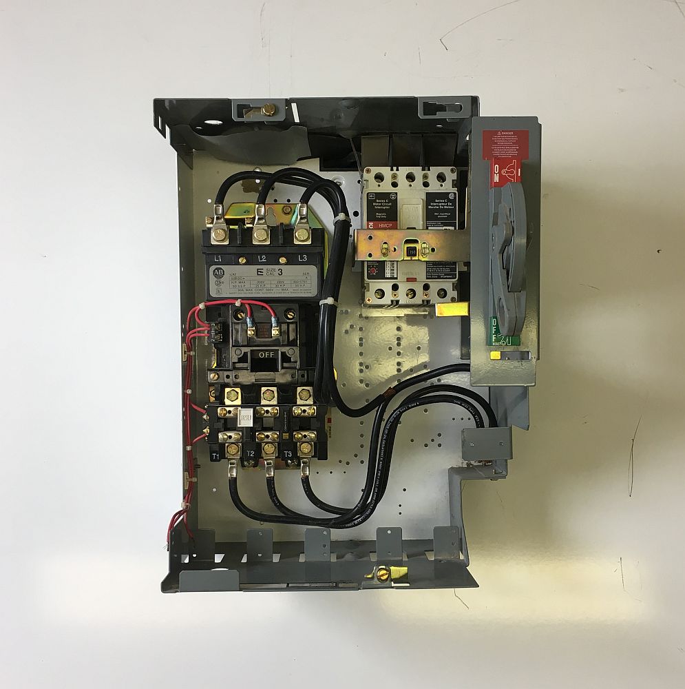 Allen Bradley 2100 Series 18" Bucket With Breaker and Size 3 Starter