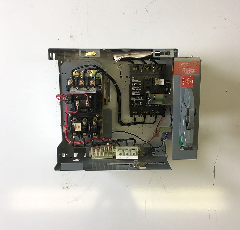 Allen Bradley 2100 Series 12" Bucket With Breaker and Starter