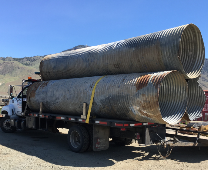 4 ft.  Diameter  Culvert