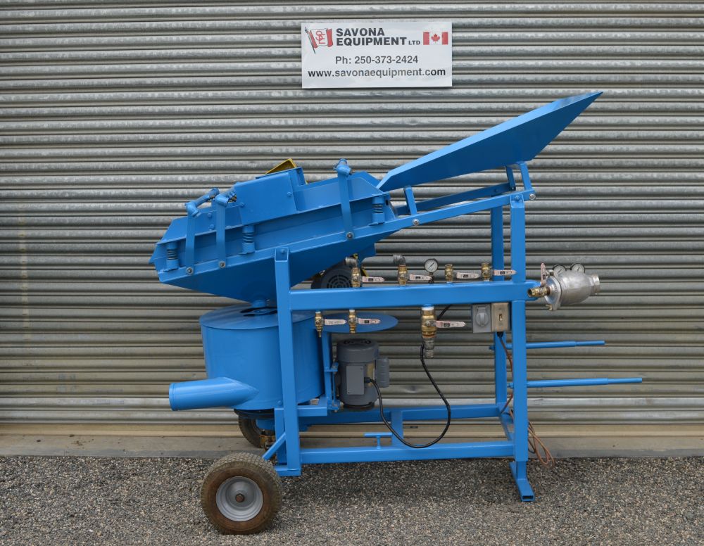 Hy-G P12 Placer Gold Test Plant with Vibrating Screen