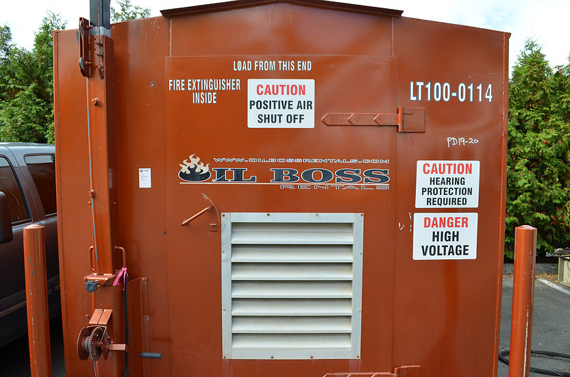 Stamford 125 kVA Genset Light Tower