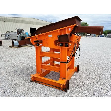 Eriez 32 in x 7 ft Hi-Vi Vibrating Pan Feeder