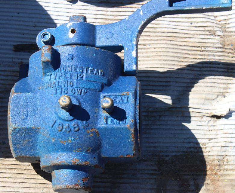 Homestead 2.5 in. Plug Valve