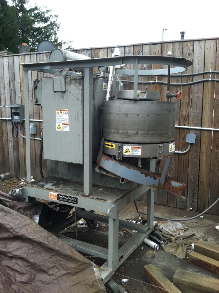 Eriez CF-5 WHIMS Continuous Feed High Intensity Separator