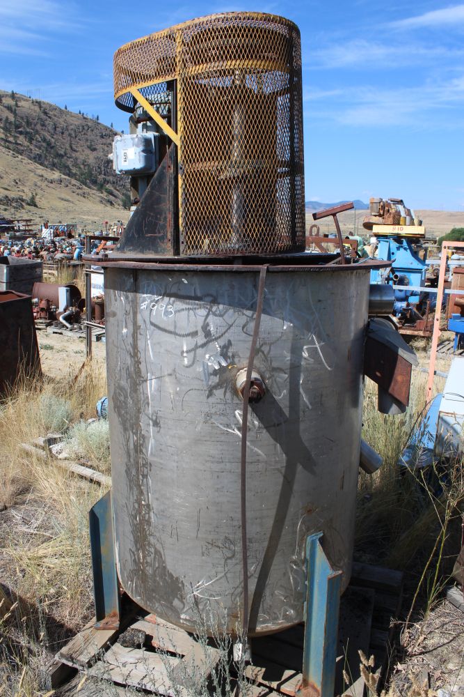 Stainless Steel mixing tank with Agitator