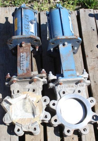 Dezurik 4 in. Knife Valves