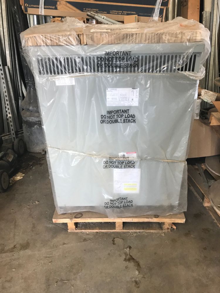 New G.E. 112.5 kVA Transformer