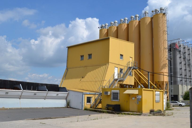 Usine par lots d'une capacité de 120 tonnes