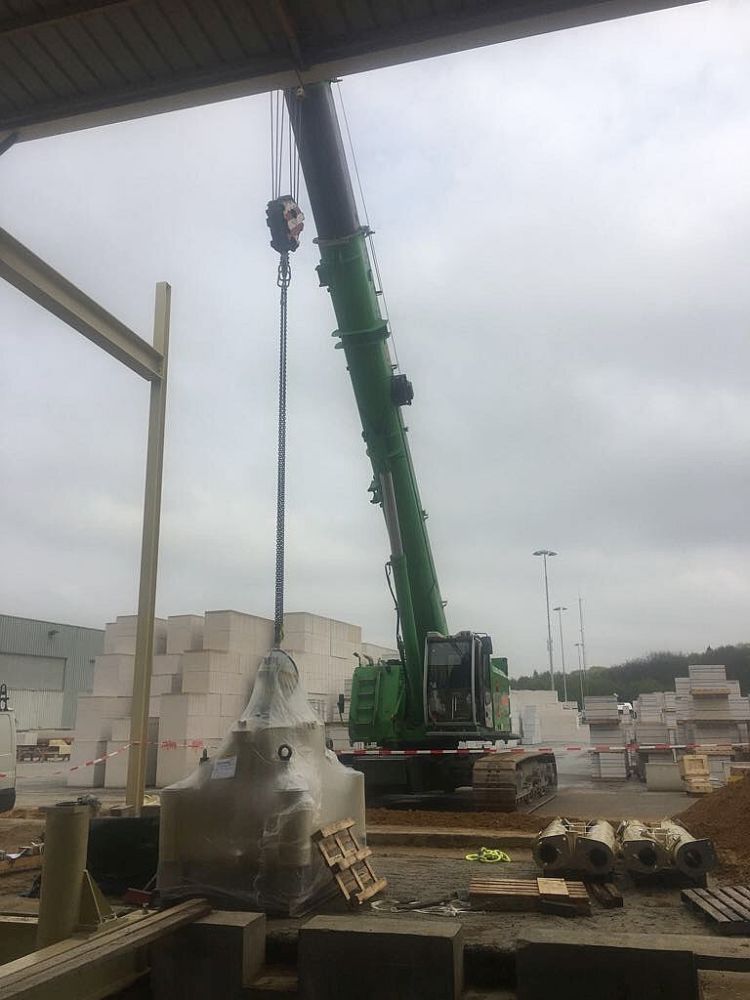 Sennebogen 673 R Telescopic Crane