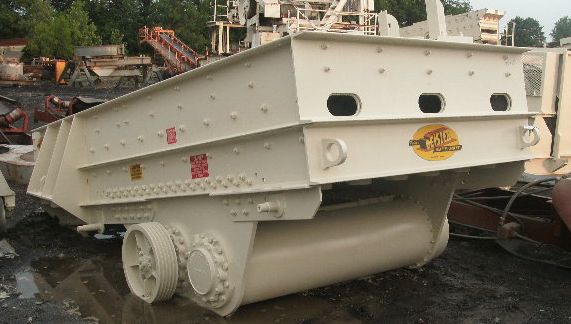 Deister 72 in. x 14 ft. Vibrating Pan Feeder