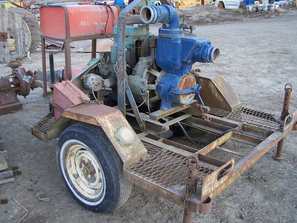 Gorman-Rupp 4 inch trash pump.