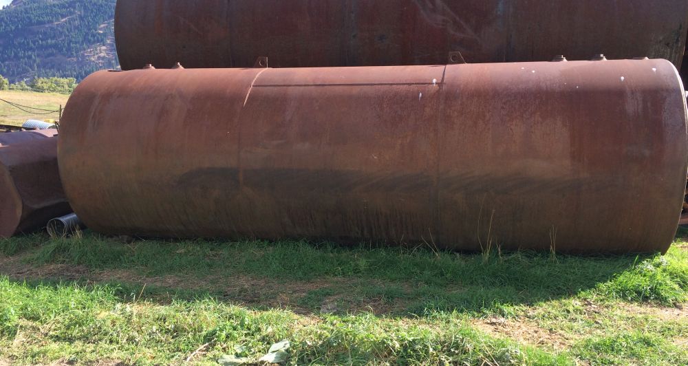 5,000 Gallon Steel Tank