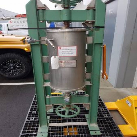 Quinn Process 12 in. Laboratory Batch Pressure Filter
