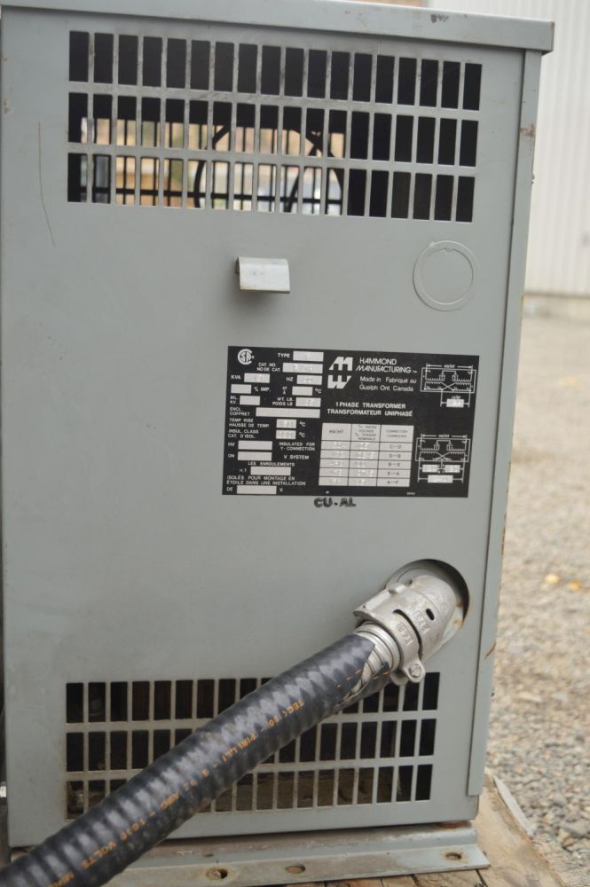 Transformateur Hammond 15 kVA