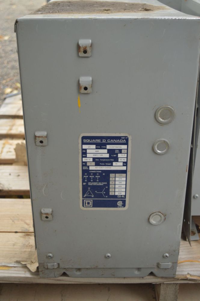 Square D 15 kVA Transformer