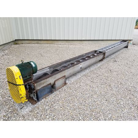 12 in. x 22 ft Screw Conveyor