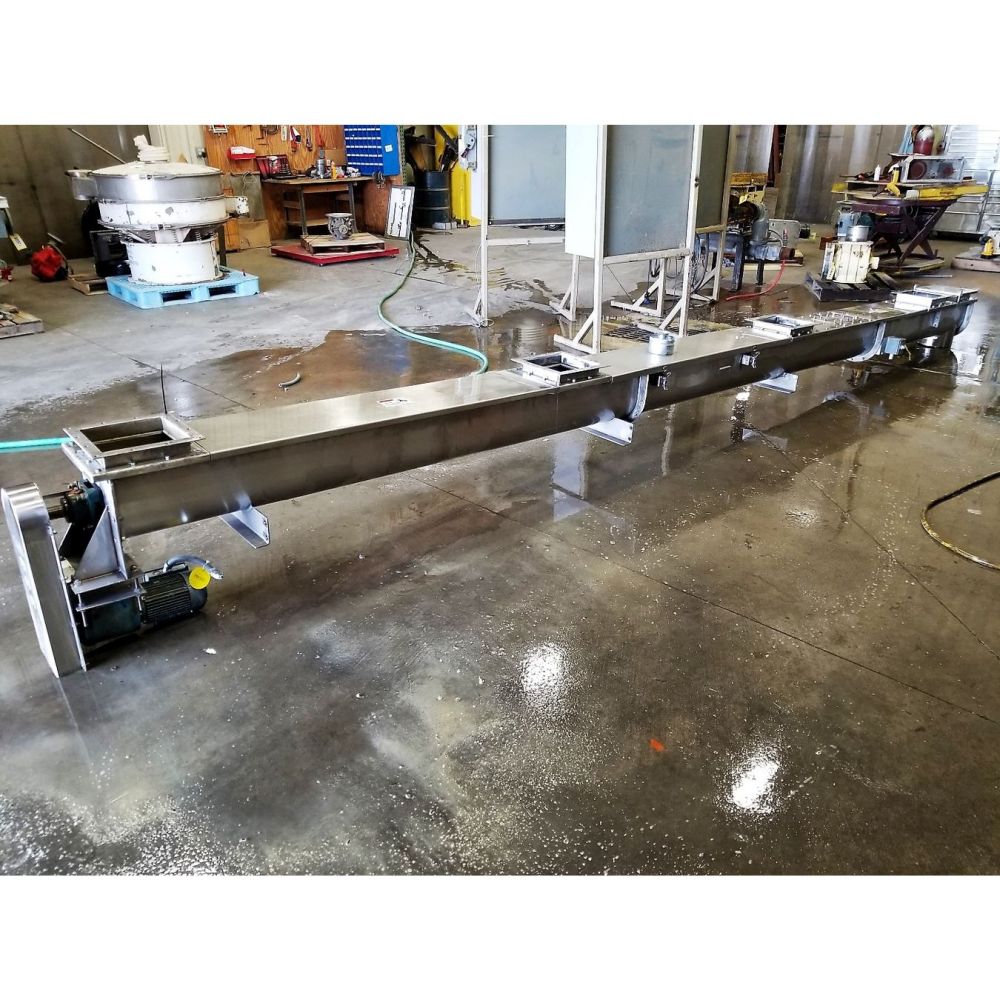 10 in. x 20 ft. Stainless Steel Auger