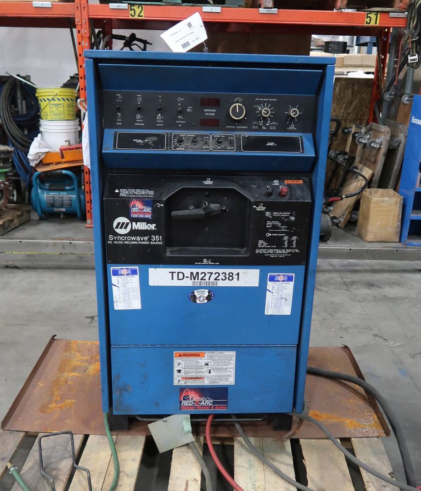 Soldador Miller Syncrowave 351 TIG
