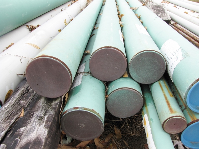 Unused 4 in. Steel Pipe