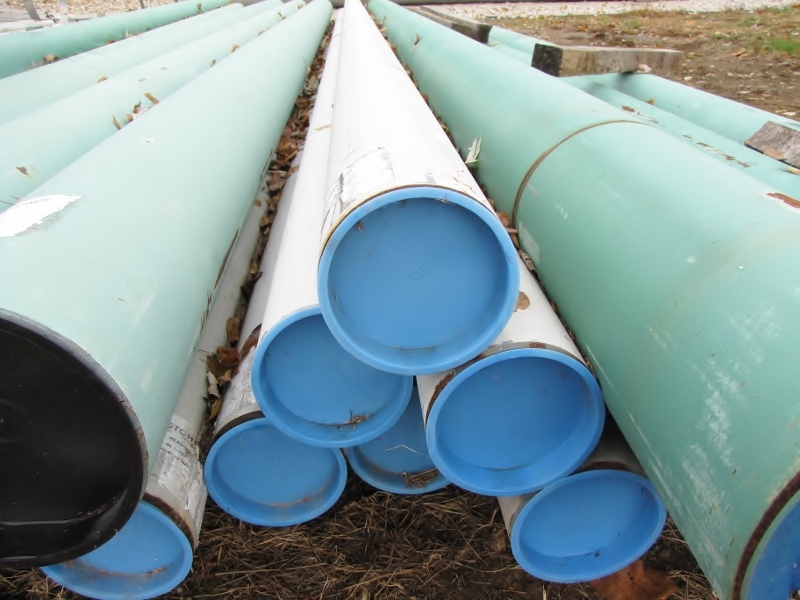 Unused 5 in. Steel Pipe
