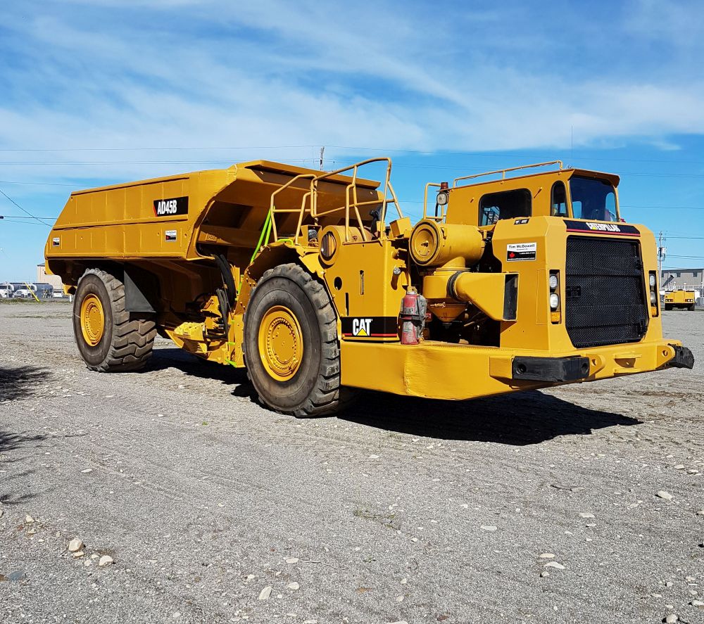 CAT AD45B Underground Articulated Truck