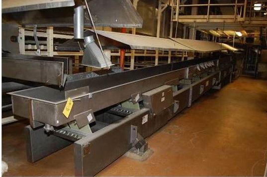 FMC FoodTech 24 in. x 80 ft. Vibratory Conveyor