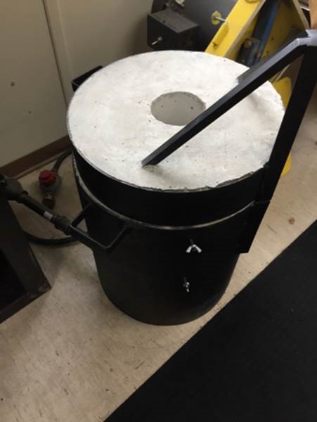 New Propane Fired Assay Furnace