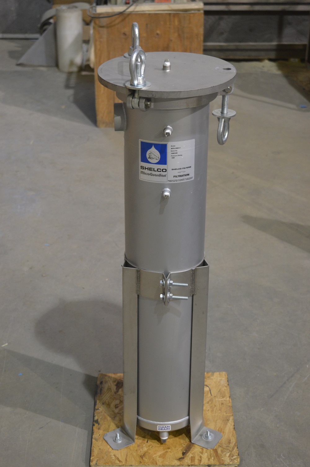 Shelco BFS-2SB-2 Stainless Steel Bag Filter