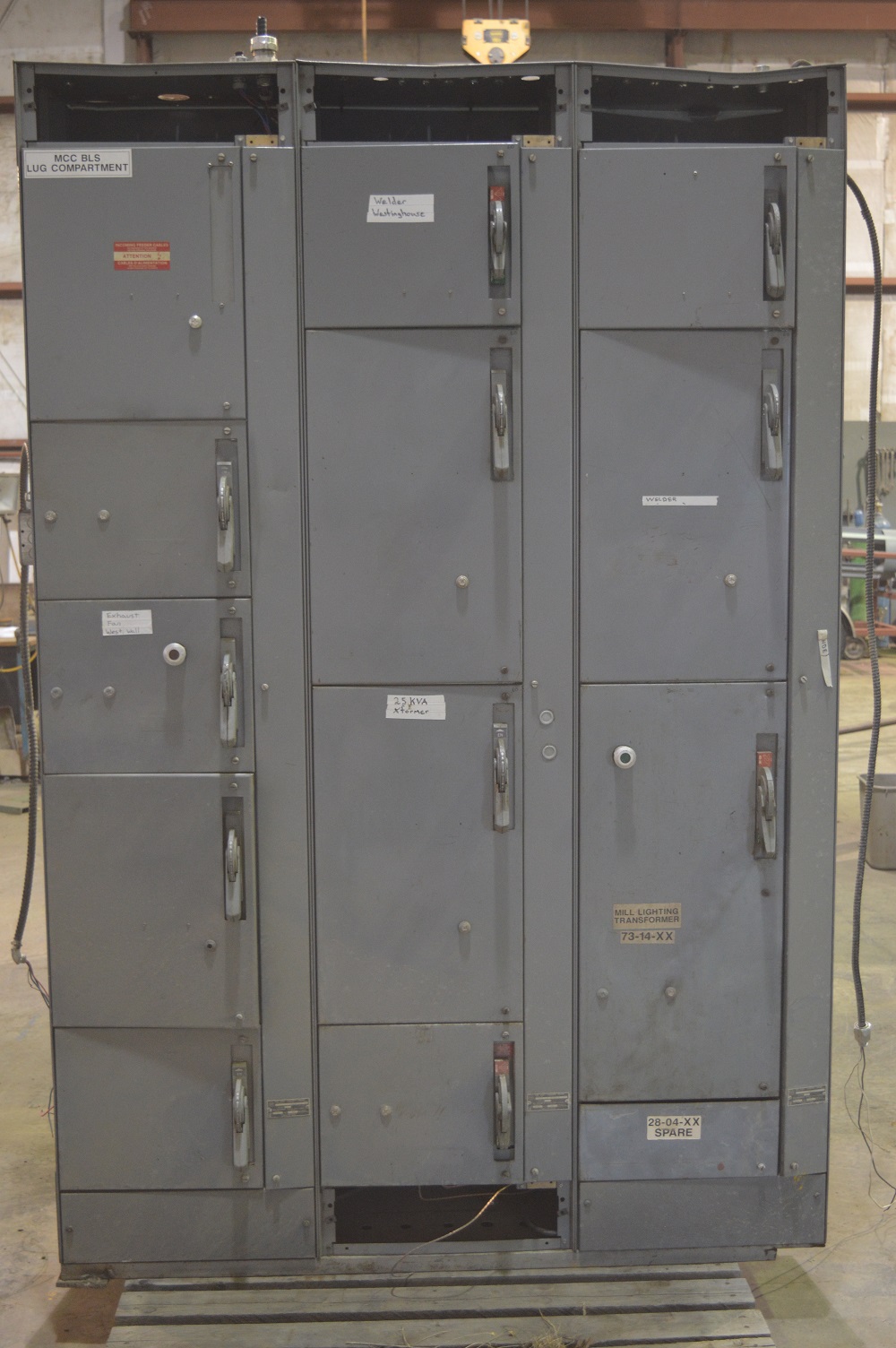 Allen Bradley 2100 Series MCC Panel