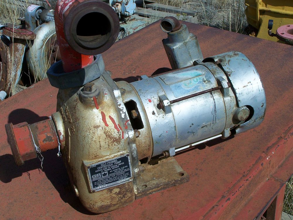 Gorman Rupp Self Priming 2 in. x 2 in. Centrifugal Pump