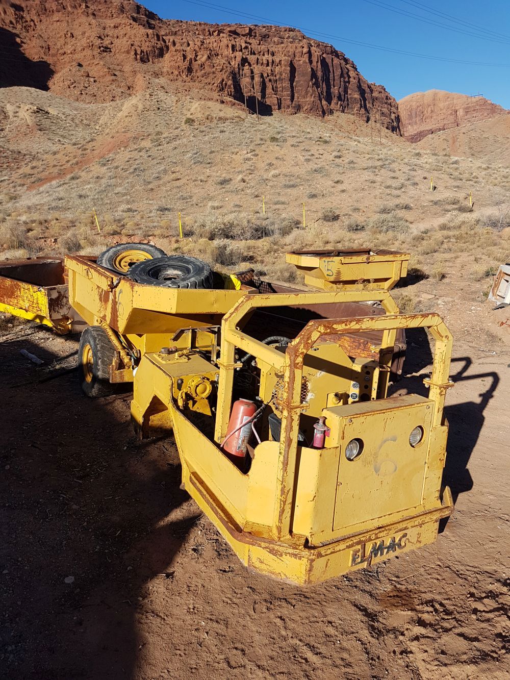 Elmac 5 Ton Underground Mine Truck