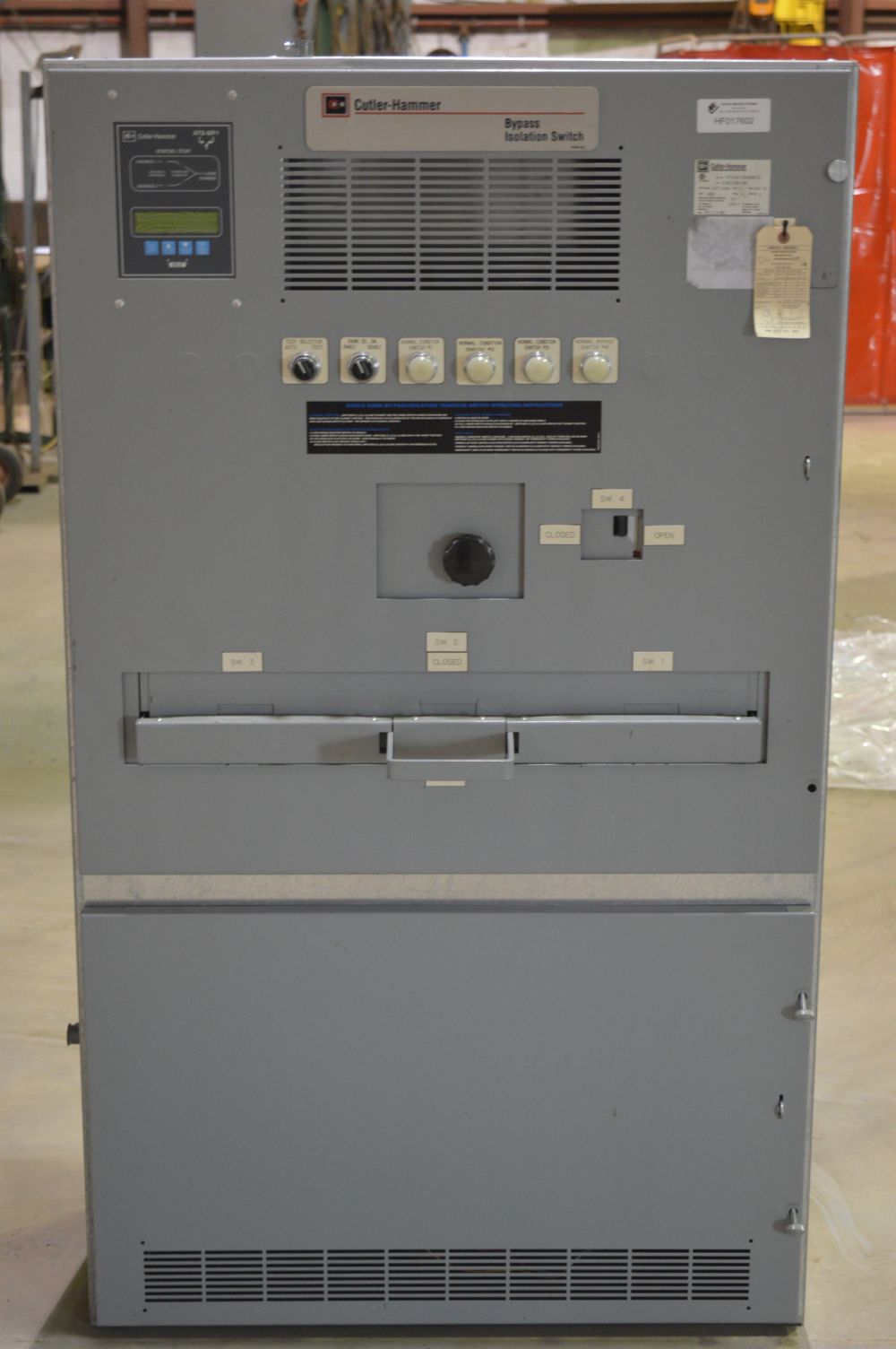 Cutler Hammer 200 Amp Transfer Switch
