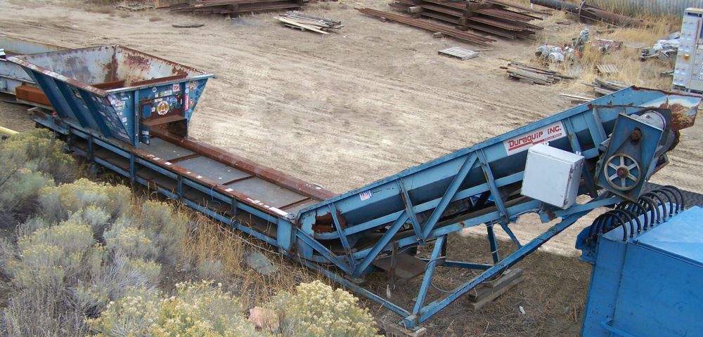Duraquip 3 x 24 Belt Feeder
