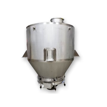 160 Cubic Foot Stainless Steel Hopper