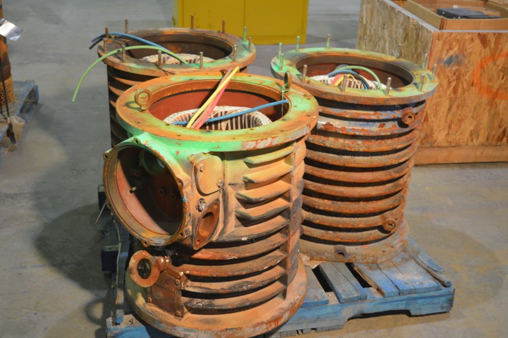 Flygt Submersible Pump 140 hp Motor Stator