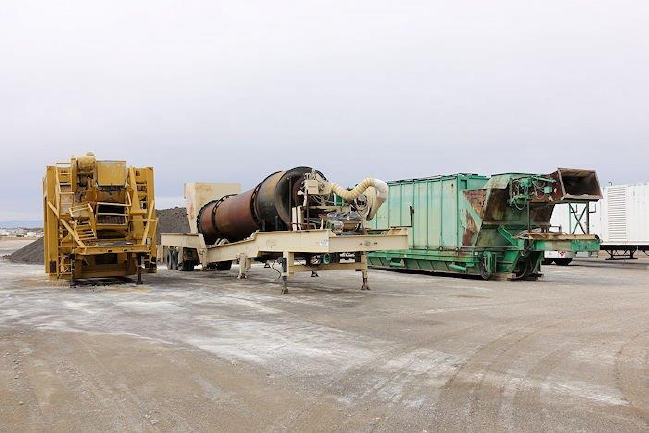 Portable 175 - 200 TPH Asphalt Plant