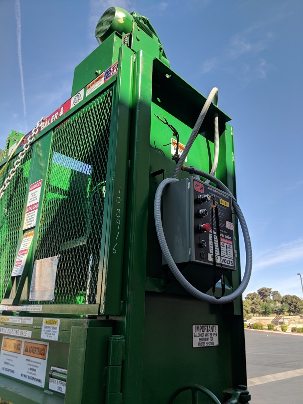 Presse à balles verticale PTR de 48 pouces