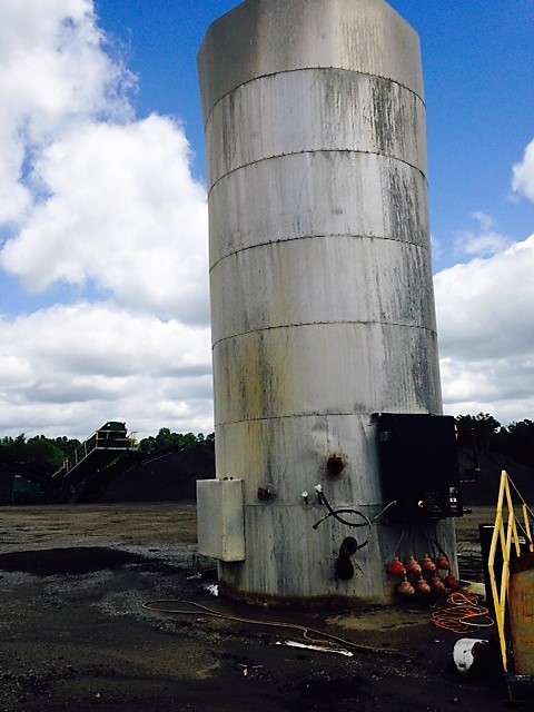 Vertical 15,000 Gallon Electric Tank