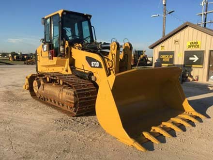 Chargeuse sur chenilles CAT 973D 2011