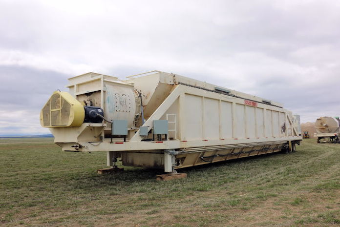 Portable 90,000 ACFM Baghouse Dust Collector